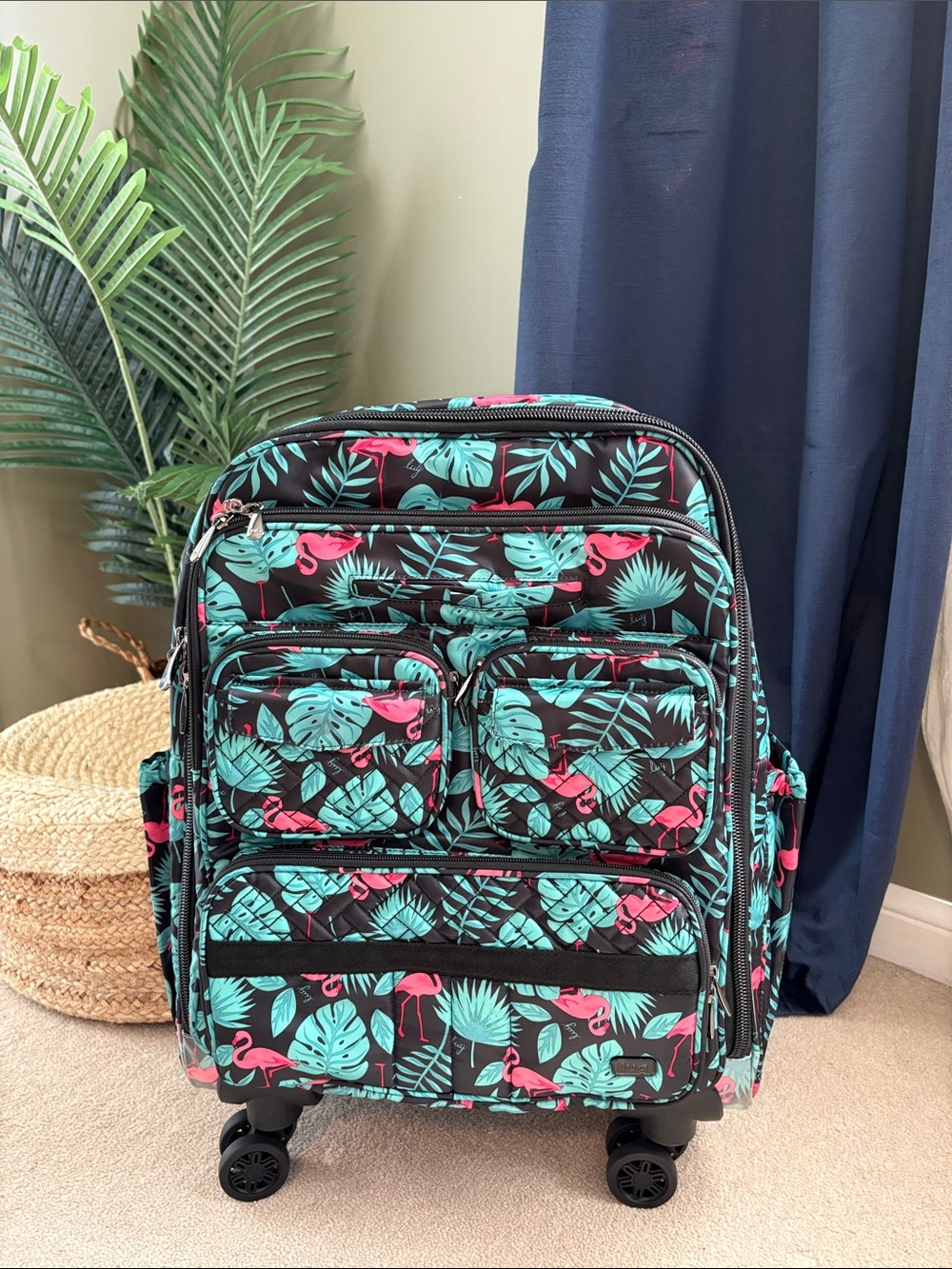 LUG Flamingo Puddle Jumper wheelie bag